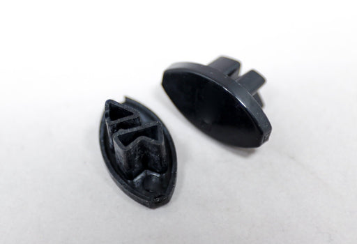 MCD BLACK RIGHT HEM RAIL END CAP 25.310R