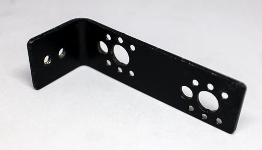 #23 w/ 7 holes MCD Black Bracket, 90° angle