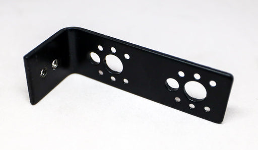 #14 w/ 7 holes MCD Black Bracket, 90° angle