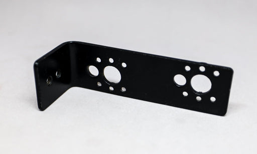 #22 w/ 7 holes MCD Black Bracket, 90° angle