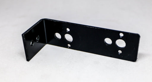 #22 w/ 3 holes MCD Black Bracket, 90° angle