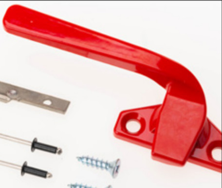 Cleer Vision Red RH Side Handle w/Screws