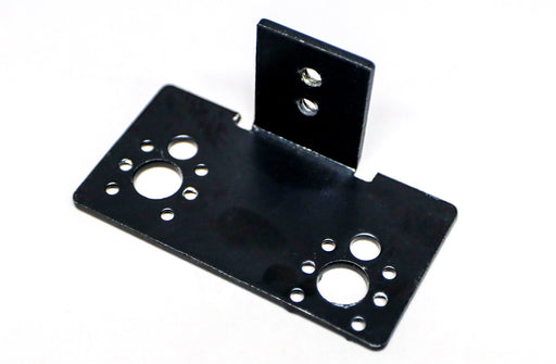#26 w/ 7 holes MCD Black Bracket, 90° angle