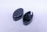 MCD LG/RT BLACK HEM RAIL END CAP 25.306R