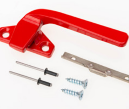 Cleer Vision Red LH Side Handle W/Screws