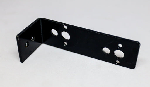 #23 w/ 3 holes MCD Black Bracket, 90° angle